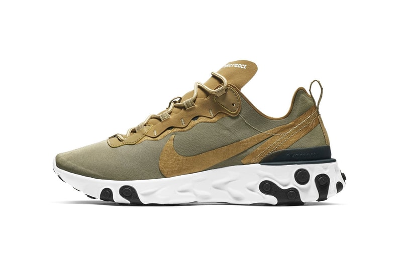 搶先預覽 Nike React Element 55 全新「Olive」配色