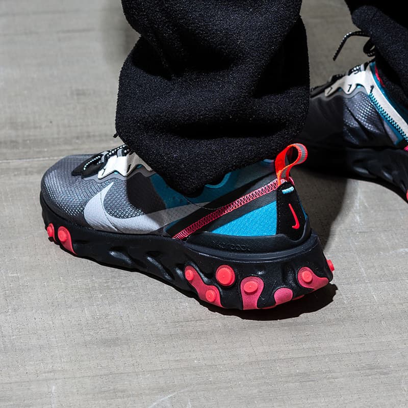 三色齊發！Nike React Element 87 最新配色圖輯近賞