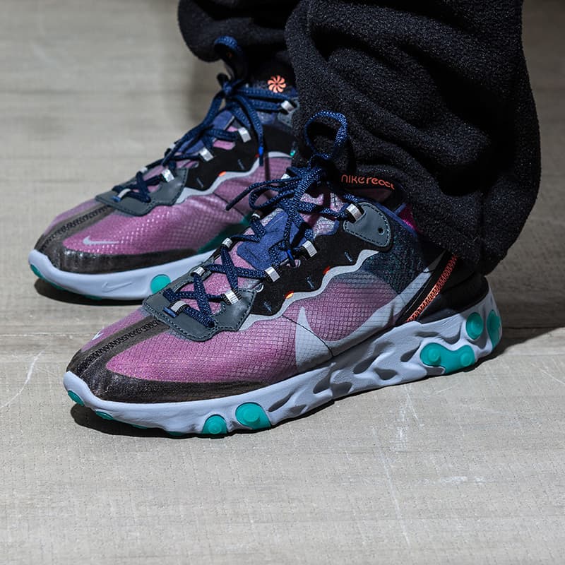 三色齊發！Nike React Element 87 最新配色圖輯近賞