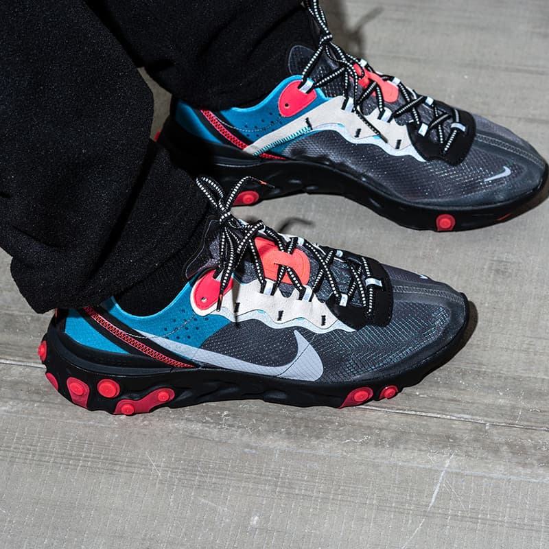 三色齊發!Nike React Element 87 最新配色圖輯近賞