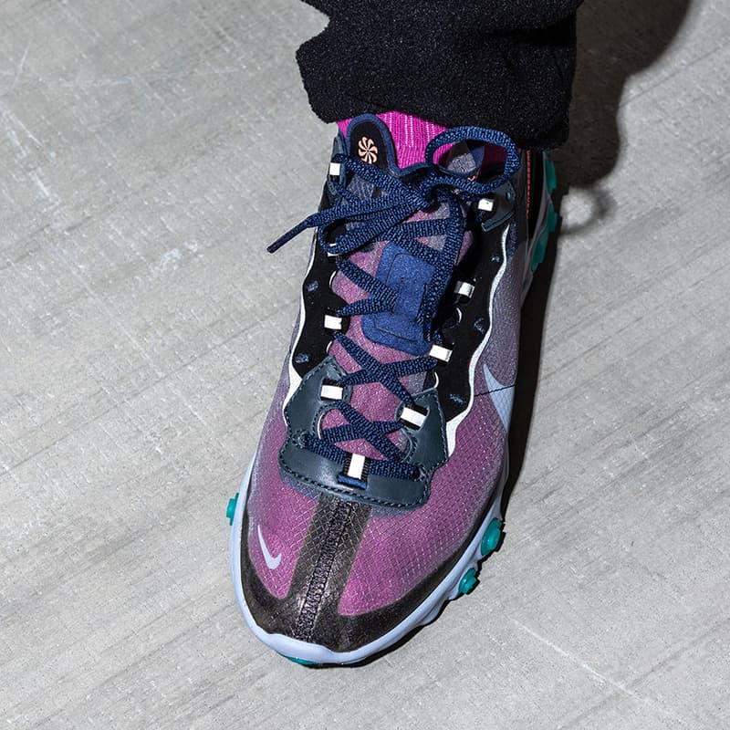 三色齊發！Nike React Element 87 最新配色圖輯近賞