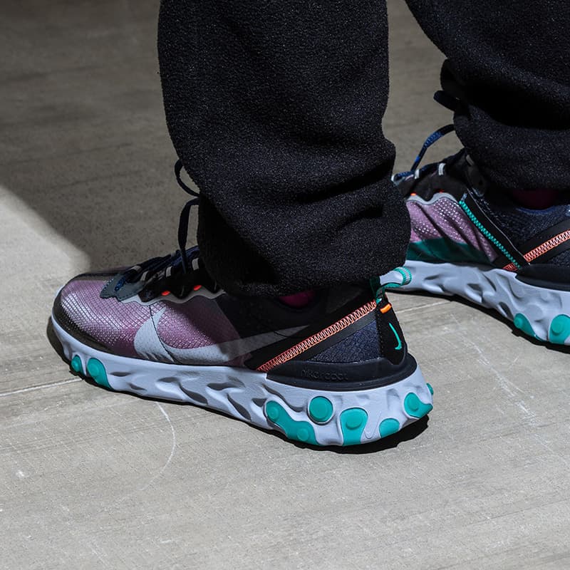 三色齊發!Nike React Element 87 最新配色圖輯近賞