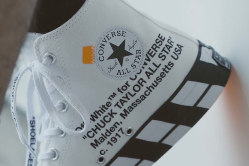 搶先到着！Off-White™ x Converse 全新聯乘 Chuck 70 開箱近賞