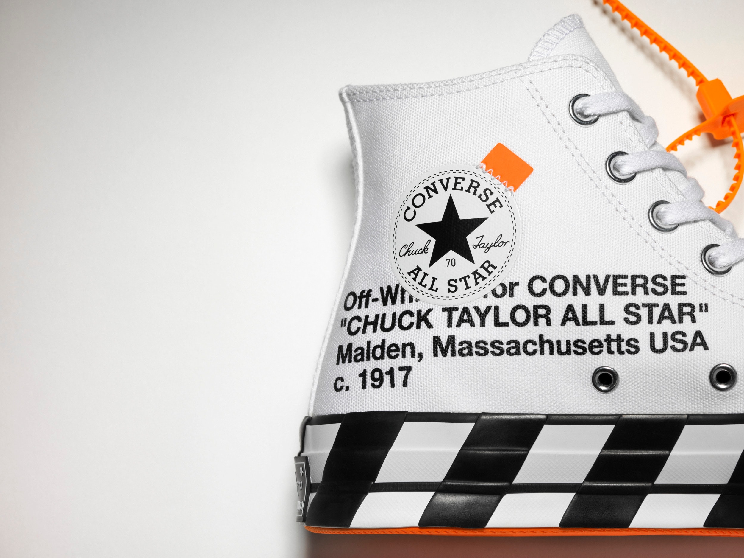 Off-White™ x Converse 全新聯乘 Chuck 70 正式發佈
