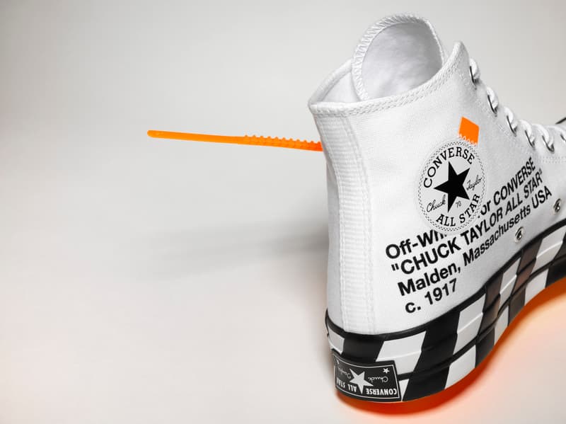 Off-White™ x Converse 全新聯乘 Chuck 70 正式發佈