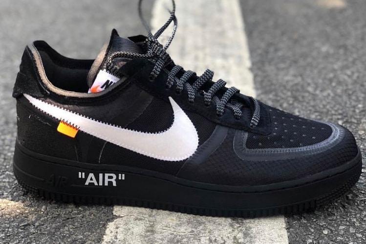 Off-White™ x Nike Air Force 1「The Ten」2.0 黑色版本曝光
