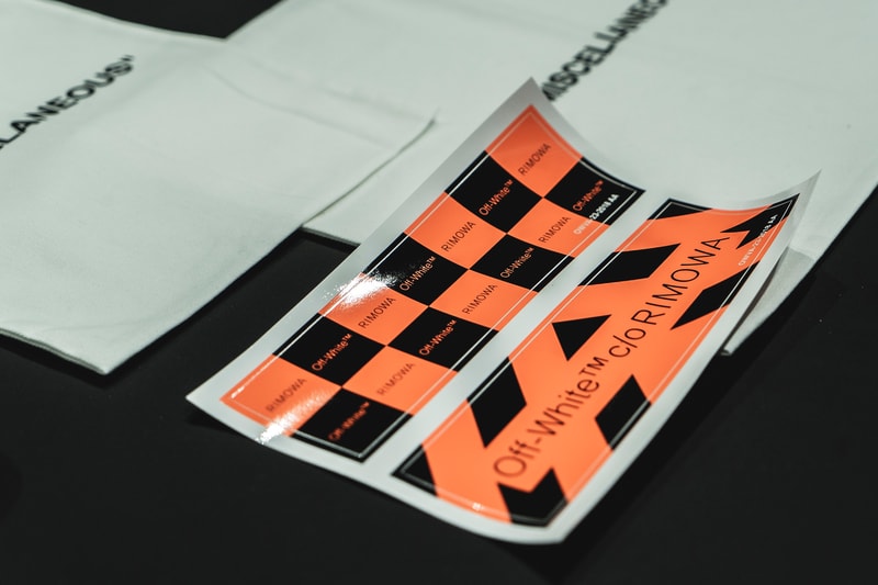 率先走進 Off-White x RIMOWA 期間限定店