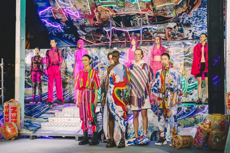 從球鞋藝術行為到傳統民族風情，本季上海時裝周的 6 個精彩瞬間