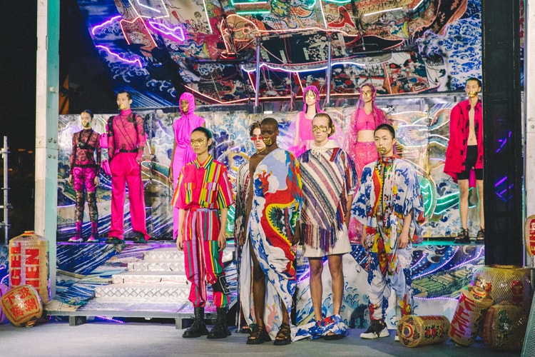 從球鞋藝術行為到傳統民族風情,本季上海時裝周的 6 個精彩瞬間