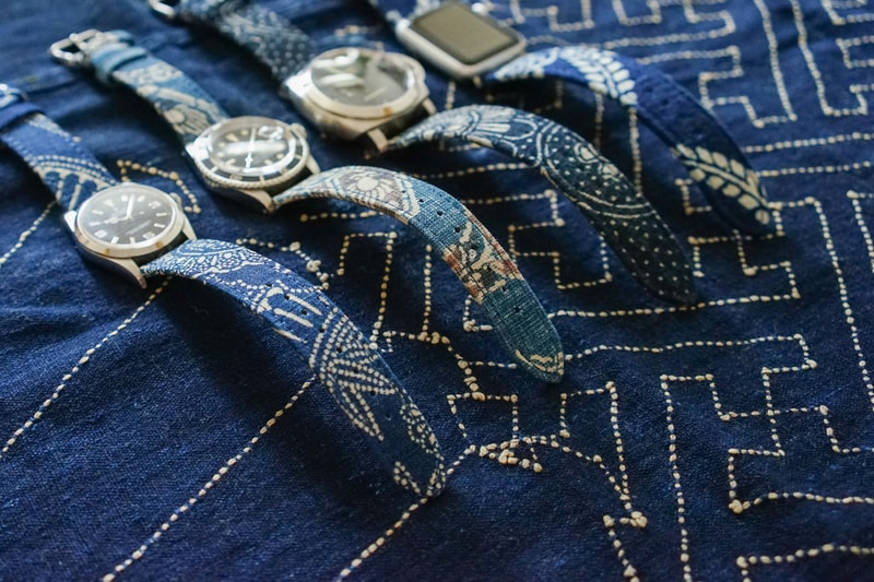 Simple Union 以日本古布定製全新錶帶系列