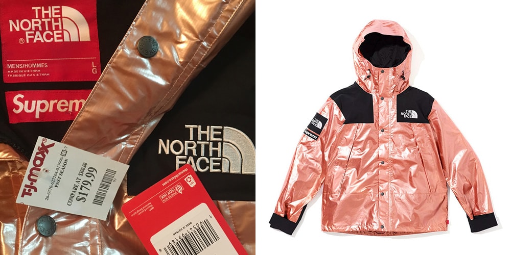 tj maxx north face jacket