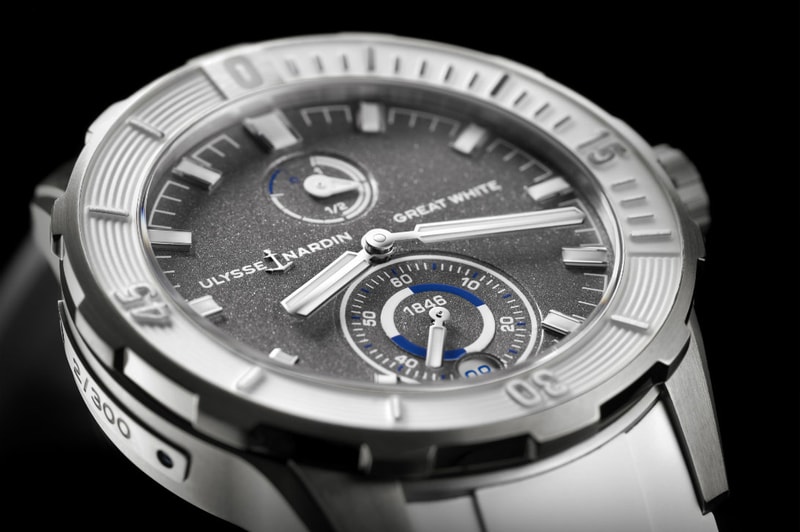 注目大白鯊！Ulysse Nardin 新款潛水腕錶
