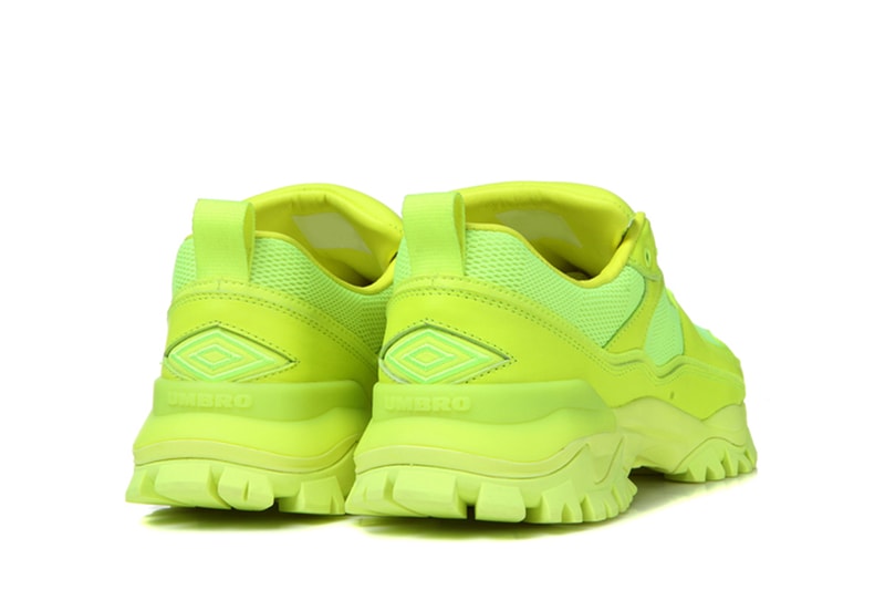 UMBRO x JUUN.J 攜手打造螢光 Dad shoes「BUMPY」