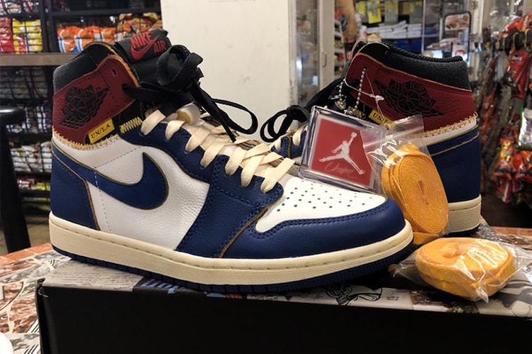 搶先預覽 Union LA x Air Jordan 1 全新聯名完整面貌