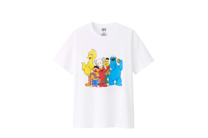 UNIQLO x KAWS x《SESAME STREET》聯乘系列單品列陣
