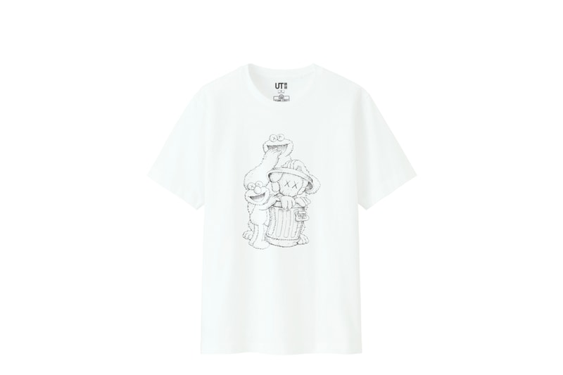 UNIQLO x KAWS x《SESAME STREET》聯乘系列單品列陣