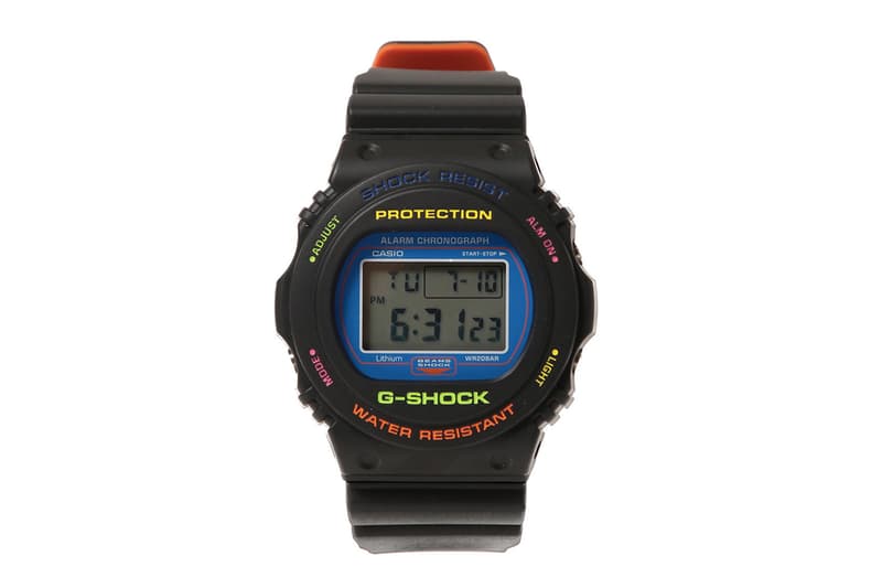 BEAMS x G-SHOCK 以八十年代初期圓形型號作合作錶款!