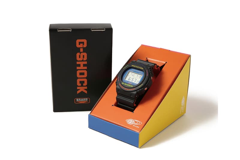BEAMS x G-SHOCK 以八十年代初期圓形型號作合作錶款!