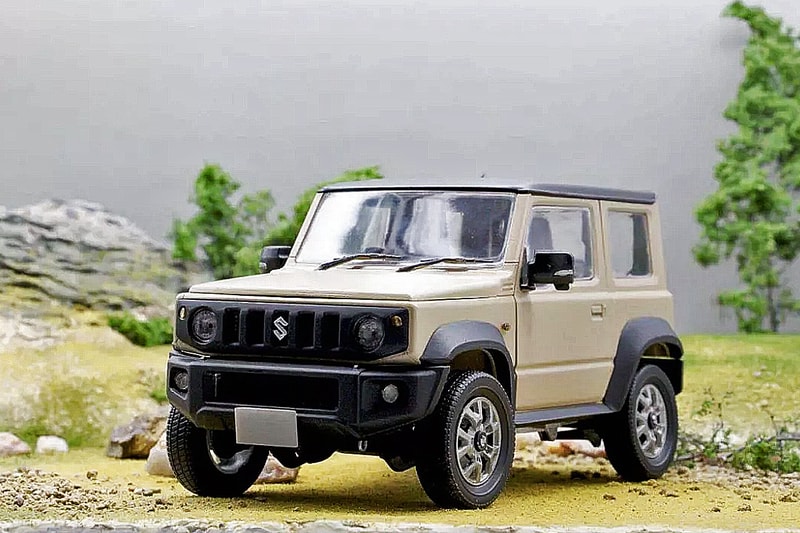 「迷你 G-Class」SUZUKI JIMNY 1/18 高像真模型車即將接受預訂！