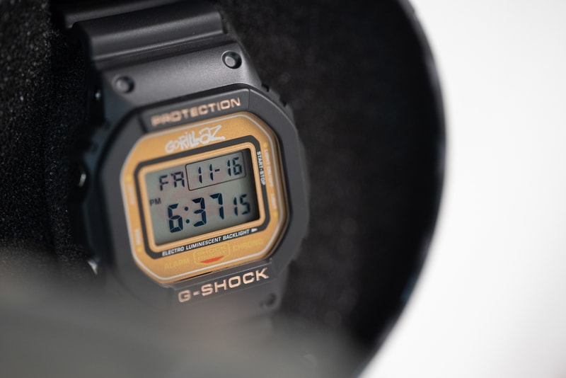 G-SHOCK x Gorillaz 聯名別注系列第一波近賞!