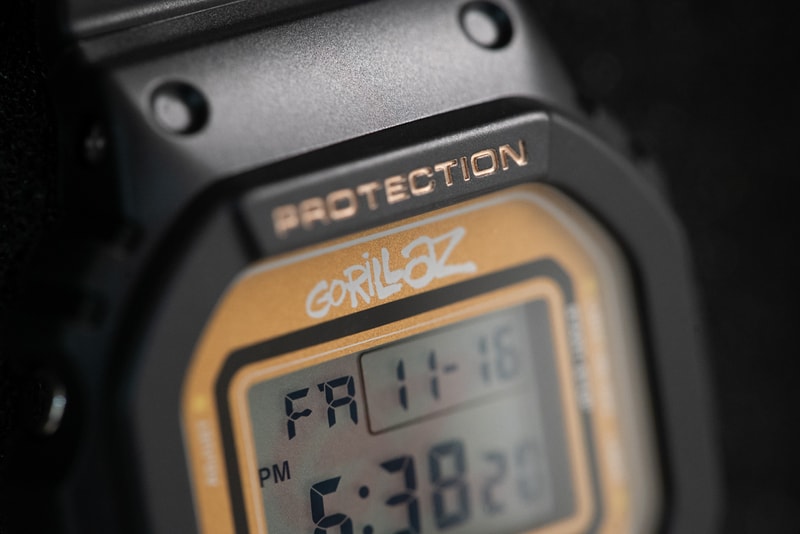 G-SHOCK x Gorillaz 聯名別注系列第一波近賞!