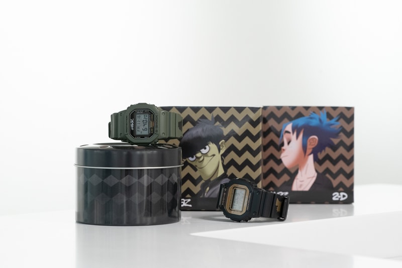 G-SHOCK x Gorillaz 聯名別注系列第一波近賞!