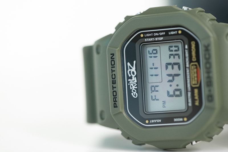 G-SHOCK x Gorillaz 聯名別注系列第一波近賞!