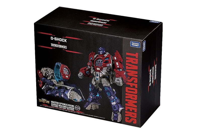 完全變形！ G-Shock x《Transformers》推出別注模型套裝！