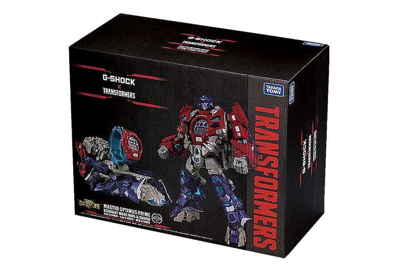 完全變形! G-Shock x《Transformers》推出別注模型套裝!