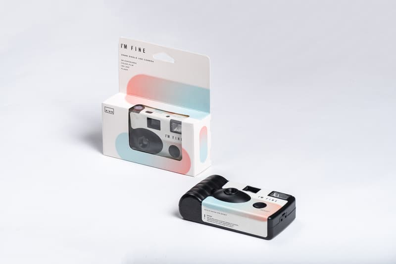 NINM Lab 推出「I'M FINE」即用即棄菲林相機