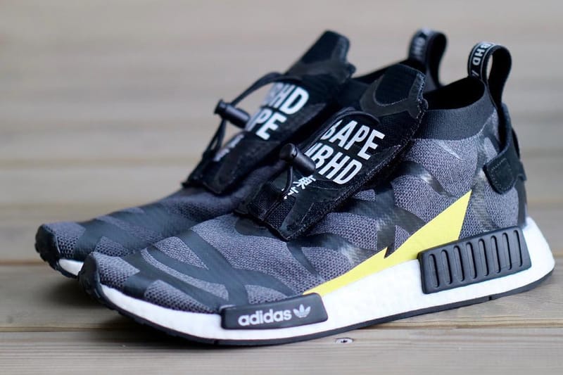重量級聯乘？！NEIGHBORHOOD x A BATHING APE® x adidas Originals NMD_TS1 曝光！