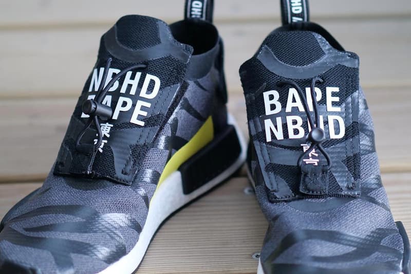 重量級聯乘?!NEIGHBORHOOD x A BATHING APE® x adidas Originals NMD_TS1 曝光!