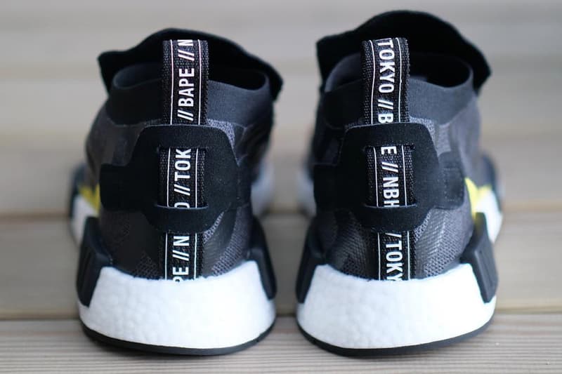 重量級聯乘？！NEIGHBORHOOD x A BATHING APE® x adidas Originals NMD_TS1 曝光！