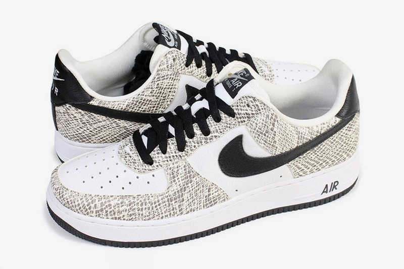 傳聞 Nike 將會復刻 2001 年的經典蛇紋 Air Force 1「Cocoa Snake」