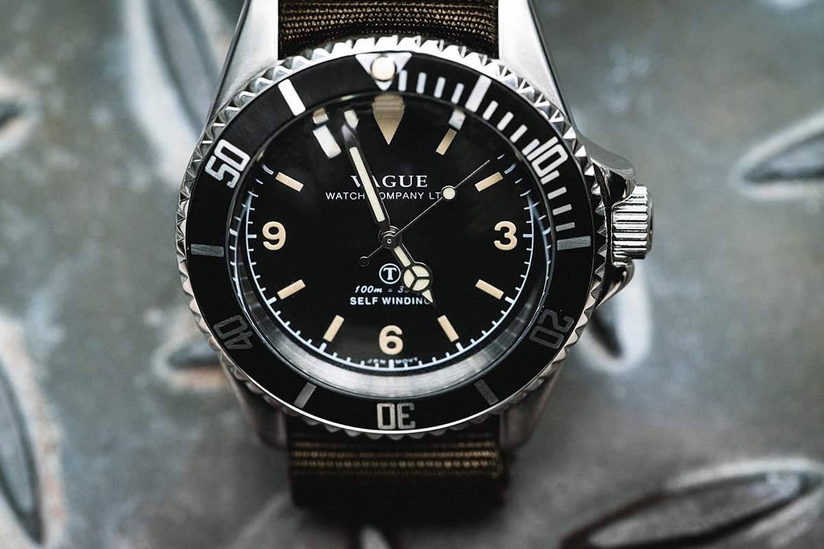 Vague Watch Co. x HOAX Burford MilSub 攜手復刻 50 年代傳奇潛水錶款