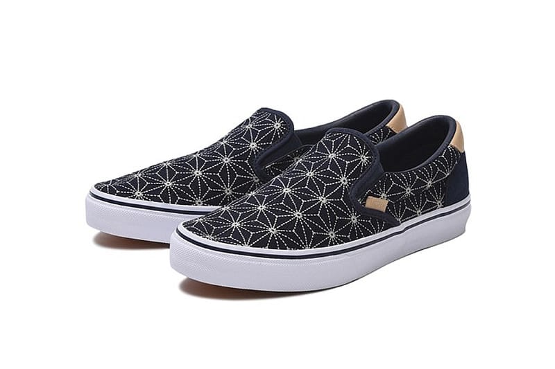 「刺し子」傳統工藝－Vans「Japan Fabrics Collection 」日本布系列再度登場