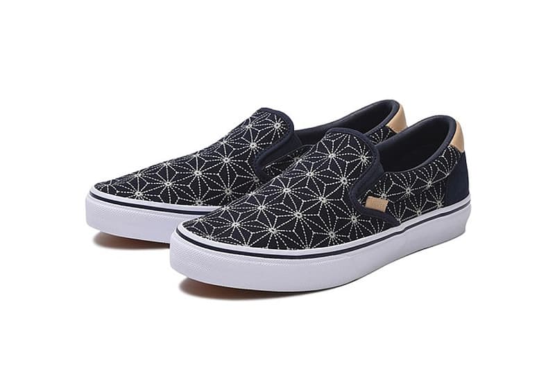 「刺し子」傳統工藝-Vans「Japan Fabrics Collection 」日本布系列再度登場