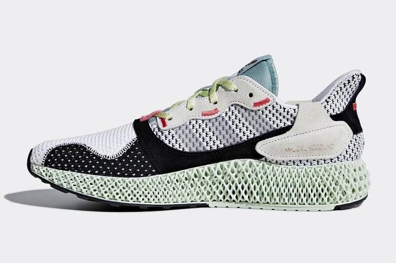 adidas Consortium 革新混血跑鞋 ZX 4000 4D 官方圖片釋出