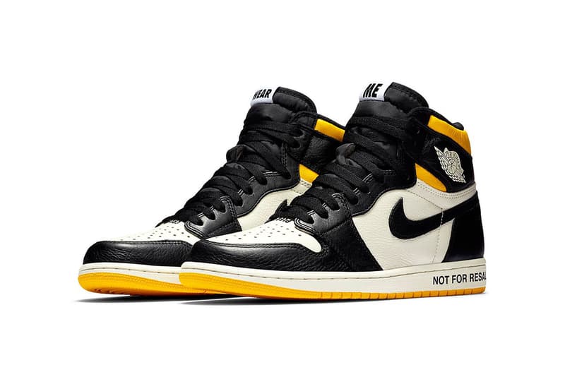 倒賣禁止 − Air Jordan 1「Not For Resale」黃色版本上架消息公佈