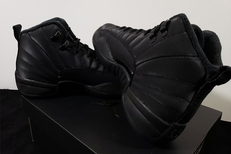 搶先預覽 Nike Air Jordan 12 全新「Winterized」黑魂配色