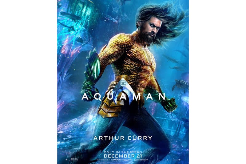 DC 年度巨作《Aquaman》迎來官方全新電影海報亮相