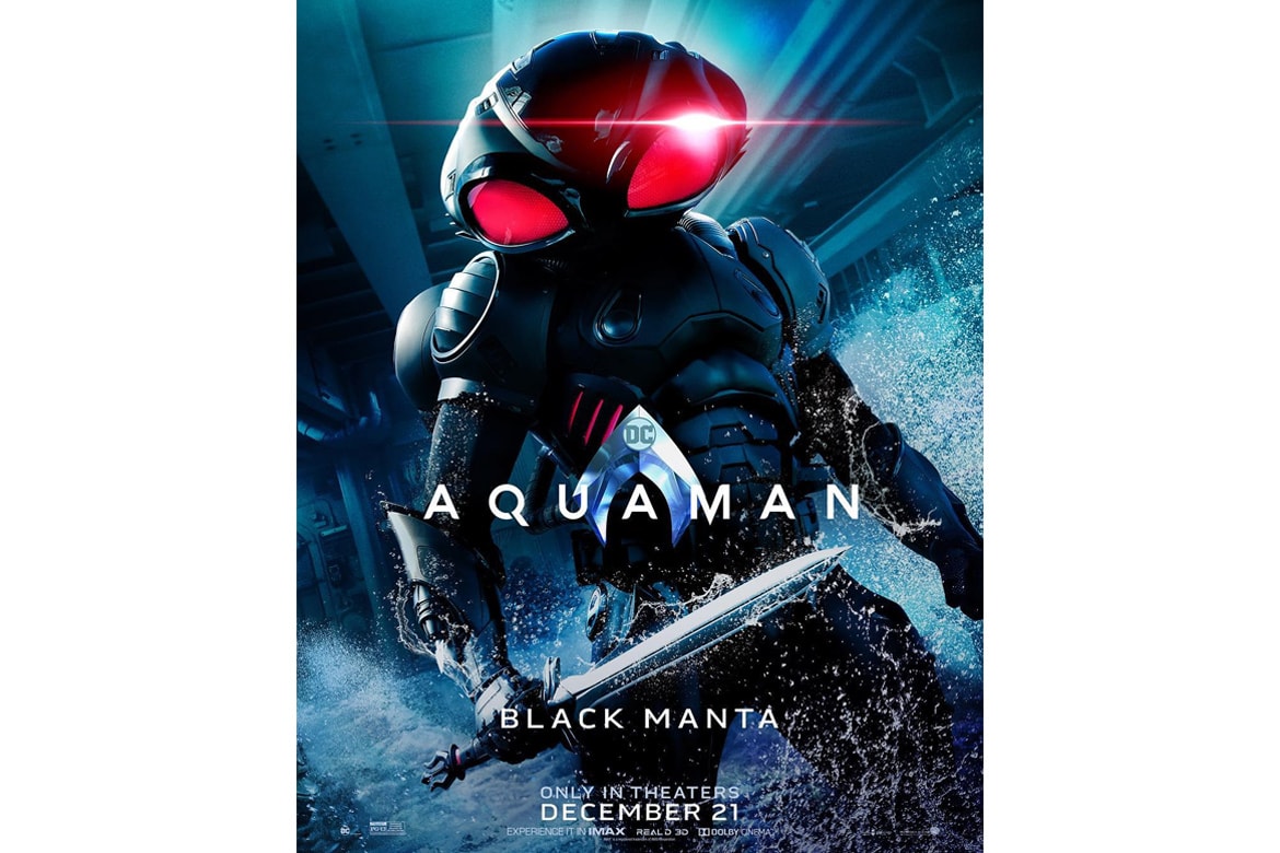 DC 年度巨作《Aquaman》迎來官方全新電影海報亮相