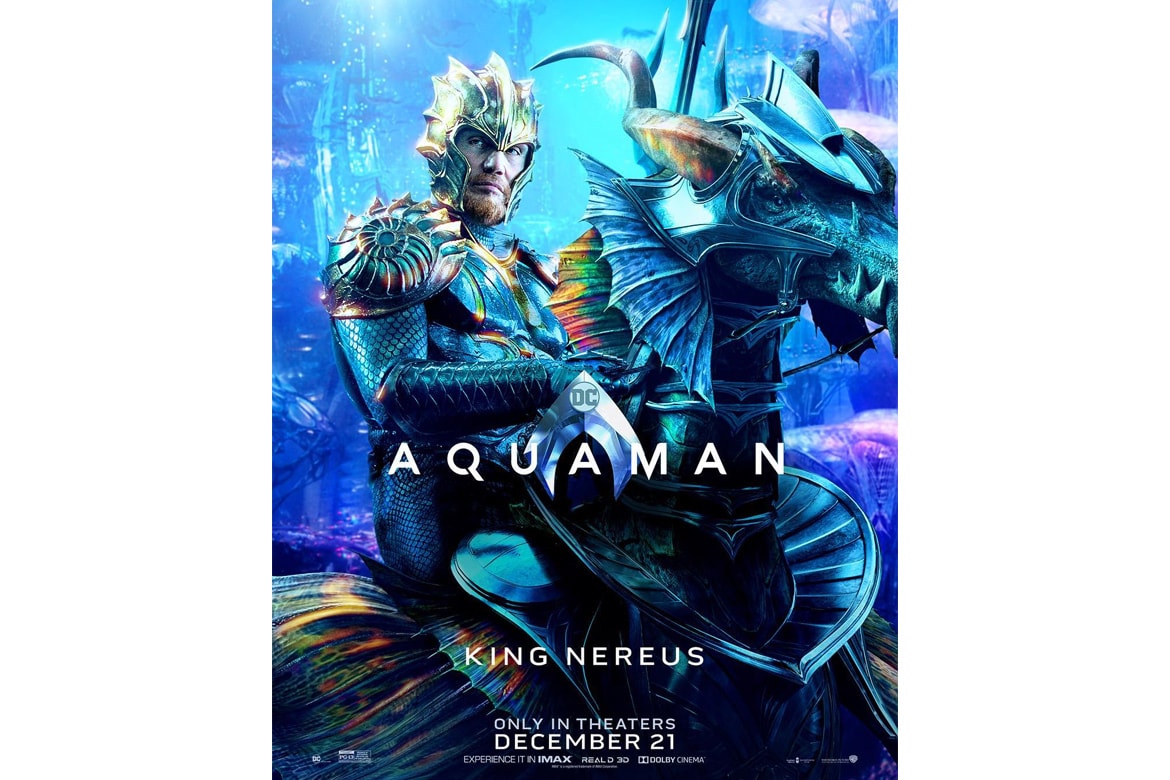 DC 年度巨作《Aquaman》迎來官方全新電影海報亮相