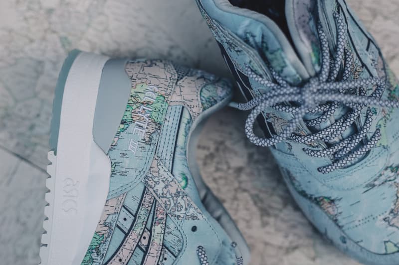 atmos x ASICSTIGER 聯乘 GEL-Lyte III「Worldmap」配色即將上架