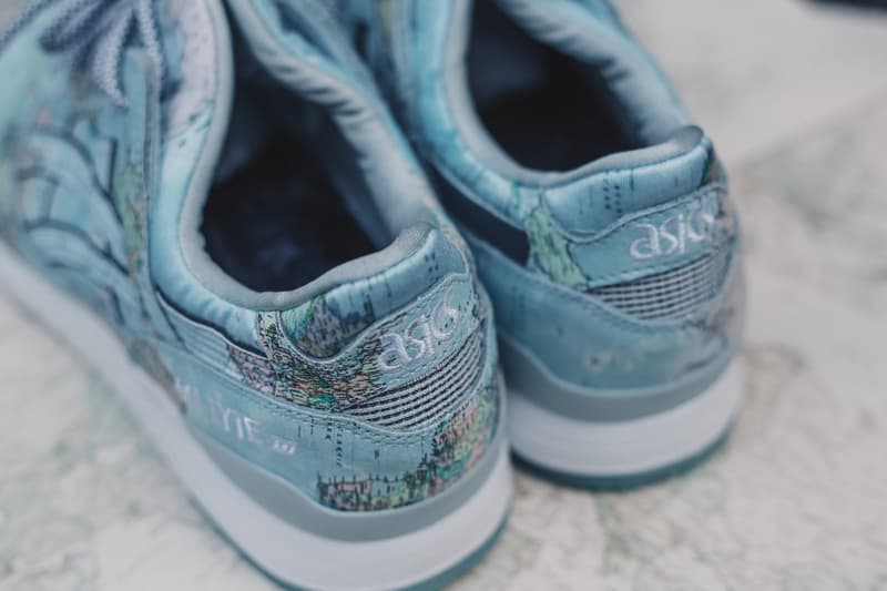 atmos x ASICSTIGER 聯乘 GEL-Lyte III「Worldmap」配色即將上架