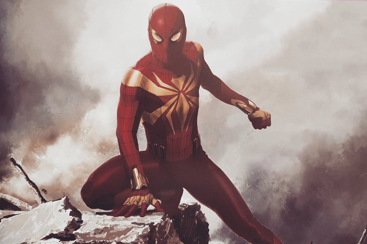 Marvel Studios 概念藝術書揭示 Iron Spider 本是元祖配色設定
