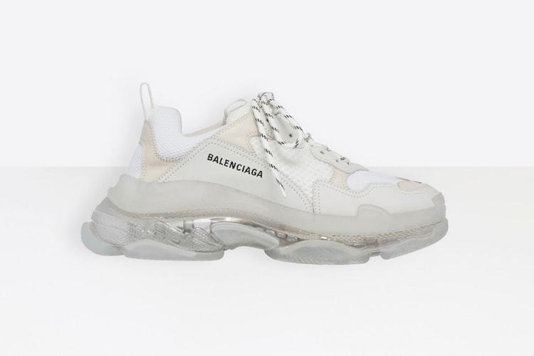 Balenciaga Triple S 全新透明氣墊版本上架