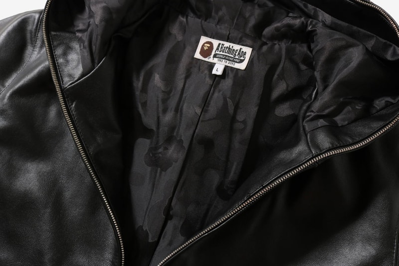 冬季必備 − BAPE 全新皮革質料 Shark Hoodie 發佈