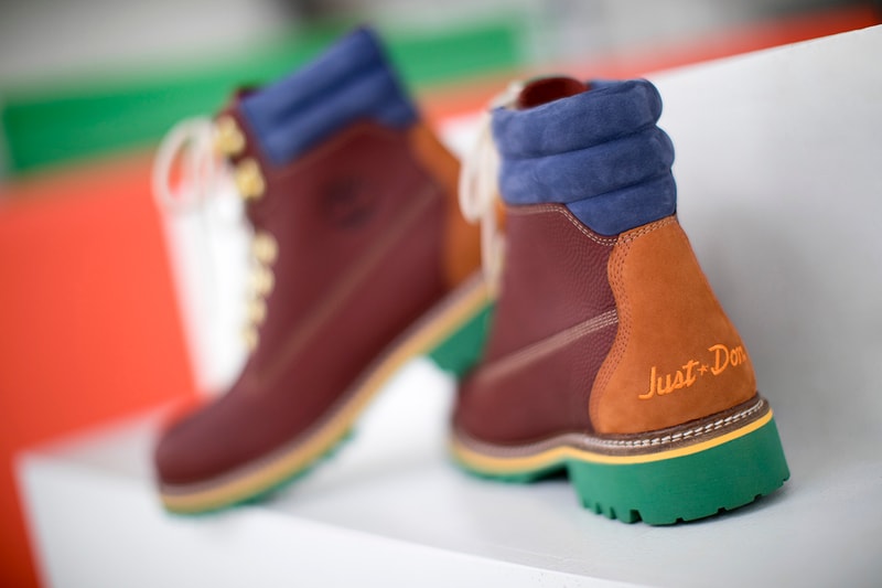 Just Don x Timberland 聯乘 6-Inch Boot 系列即將上架