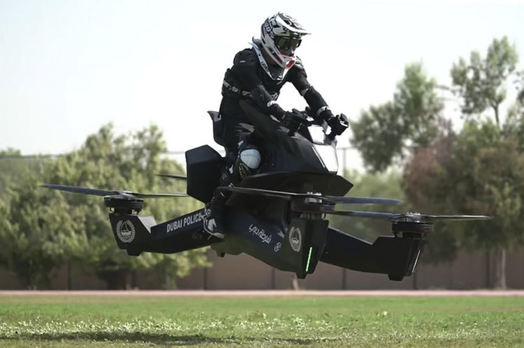 飛天遁地 − 杜拜警方再添全新警用座駕 Hoverbike